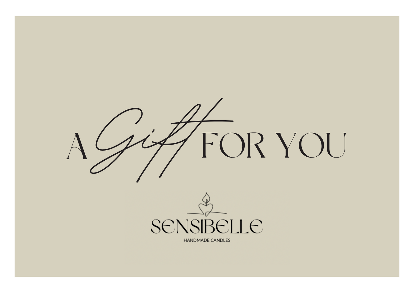 Sensibelle-Geschenkkarte